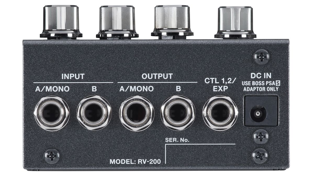 Boss RV-200 Reverb guitar effects pedal