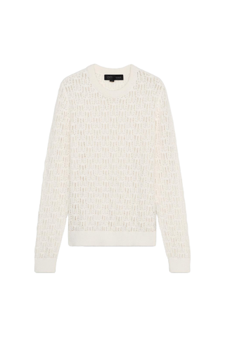 Pointelle Knit Sweater