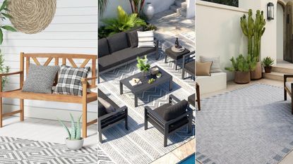 A selection of items from the Wayfair outdoor sale