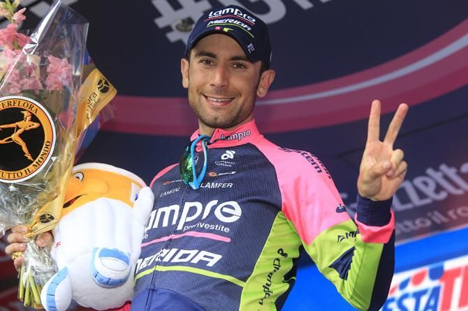 Diego Ulissi (Lampre-Merida) took his second stage win of the Giro on stage 8