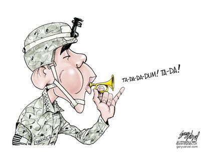Obama cartoon ISIS war world