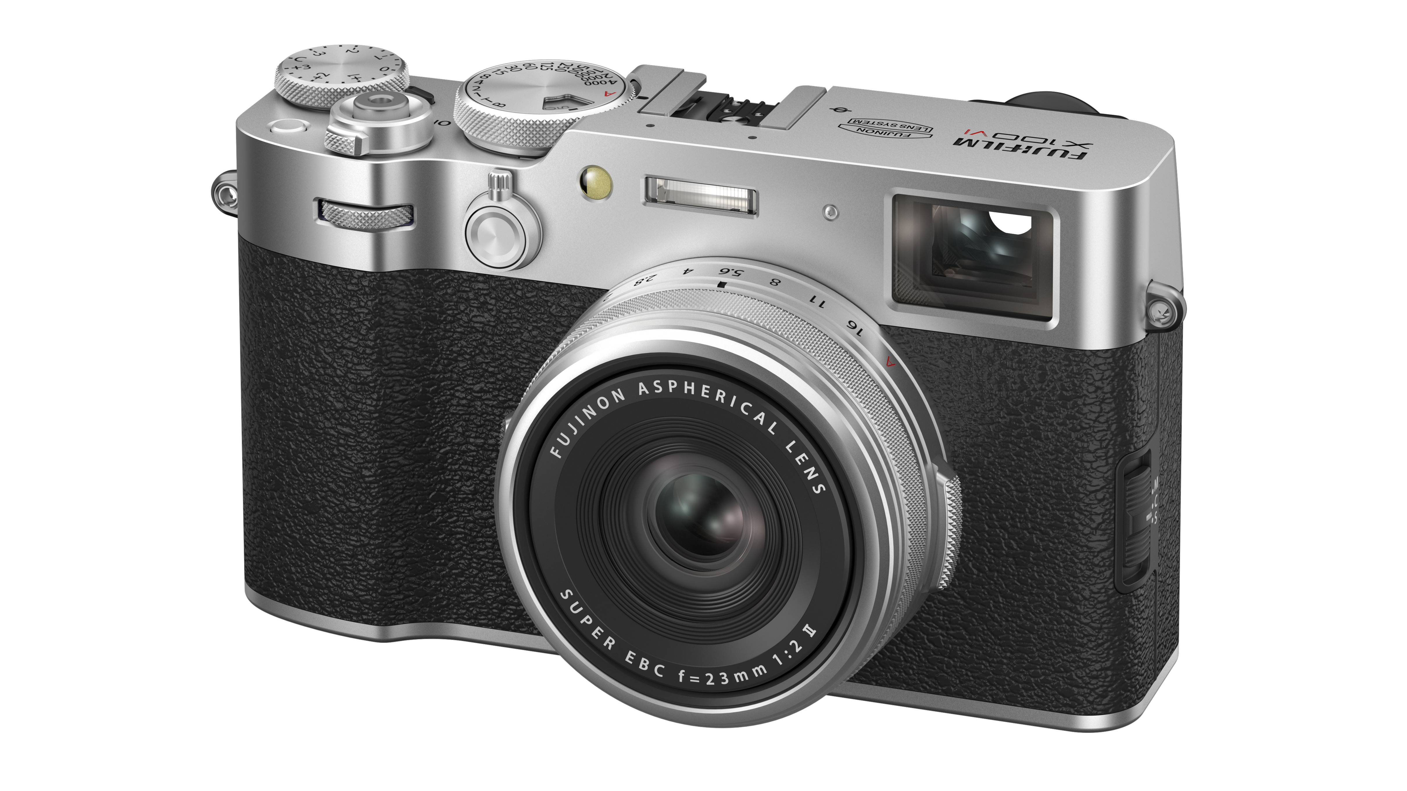 Fujifilm X100VI stock image on a white background