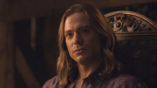 Lestat talking to visions in the Vampire Lestate finale.