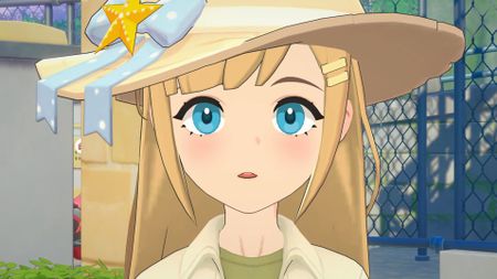 Starsand Island - the player character looks shocked