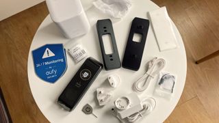 eufy Security Dual Cam Video Doorbell components