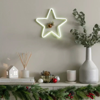 White Neon Star Shaped Christmas Light |was £10now £6.66 at Argos