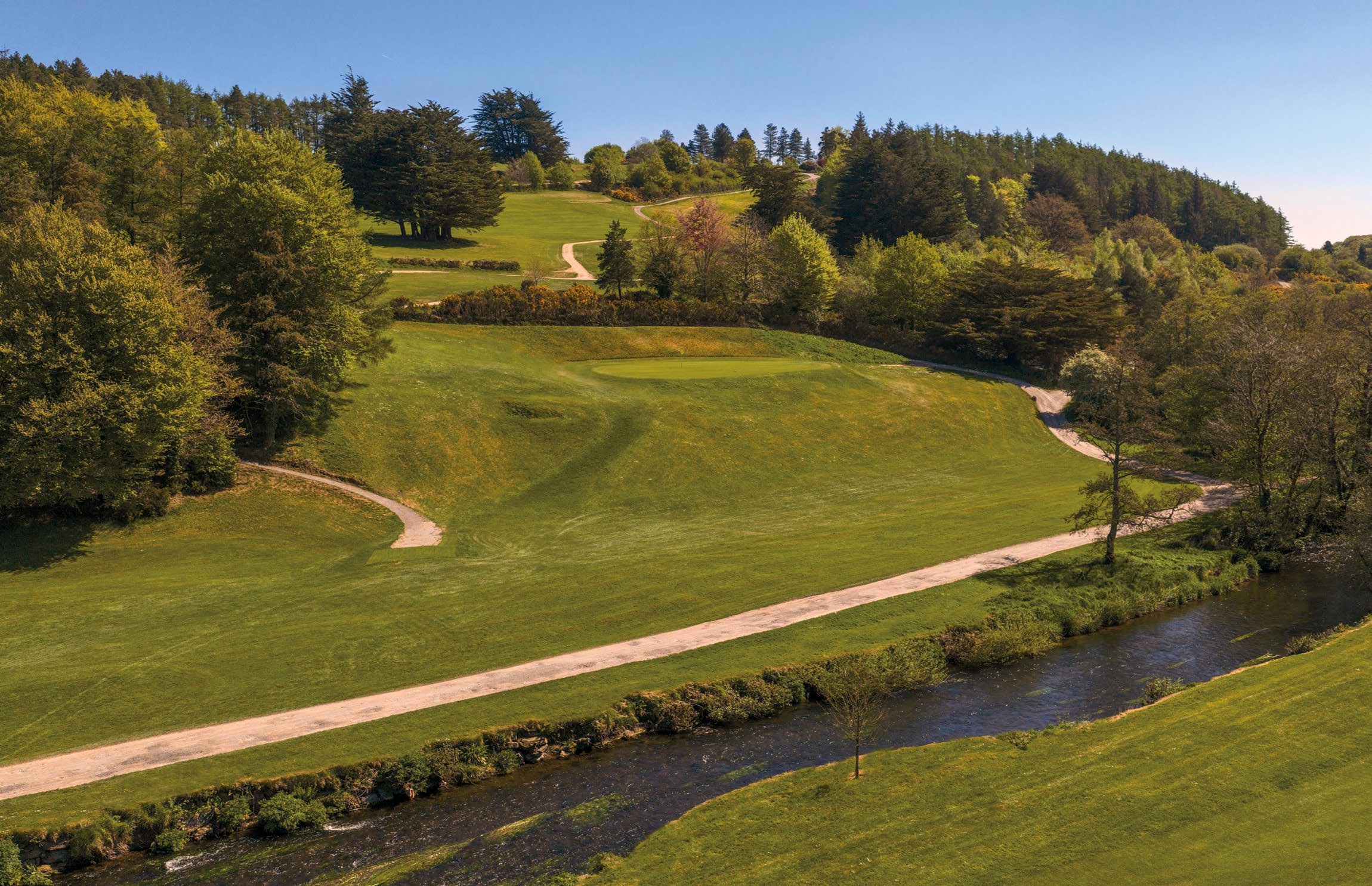 The 6th hole at Muskerry Golf Club