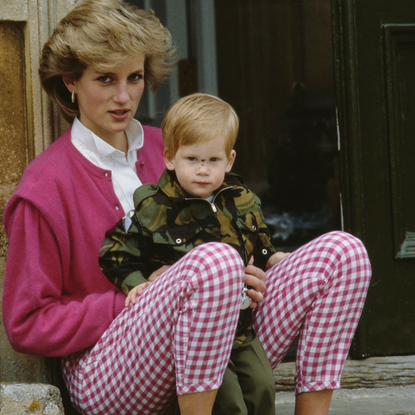 Princess Diana With Prince Harry