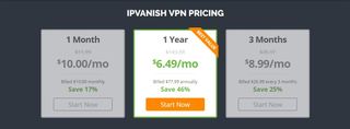IPVanish pricing