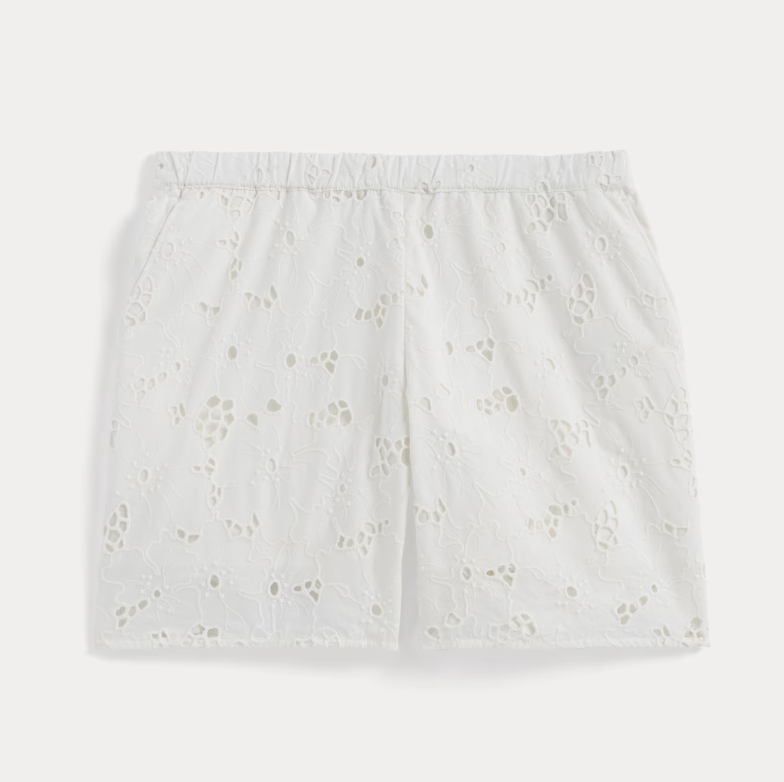 Everlane, Eyelet Pull-On Short