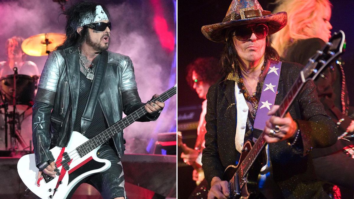 [L-R] Nikki Sixx and Andy McCoy