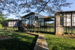 this Sri Lanka retreat is designed about a open modular framework