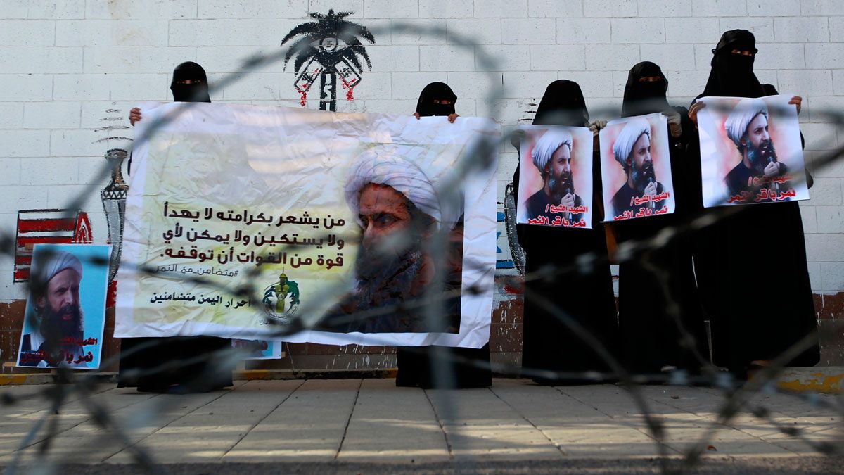 Protests against execution of Shiite cleric Nimr al-Nimr