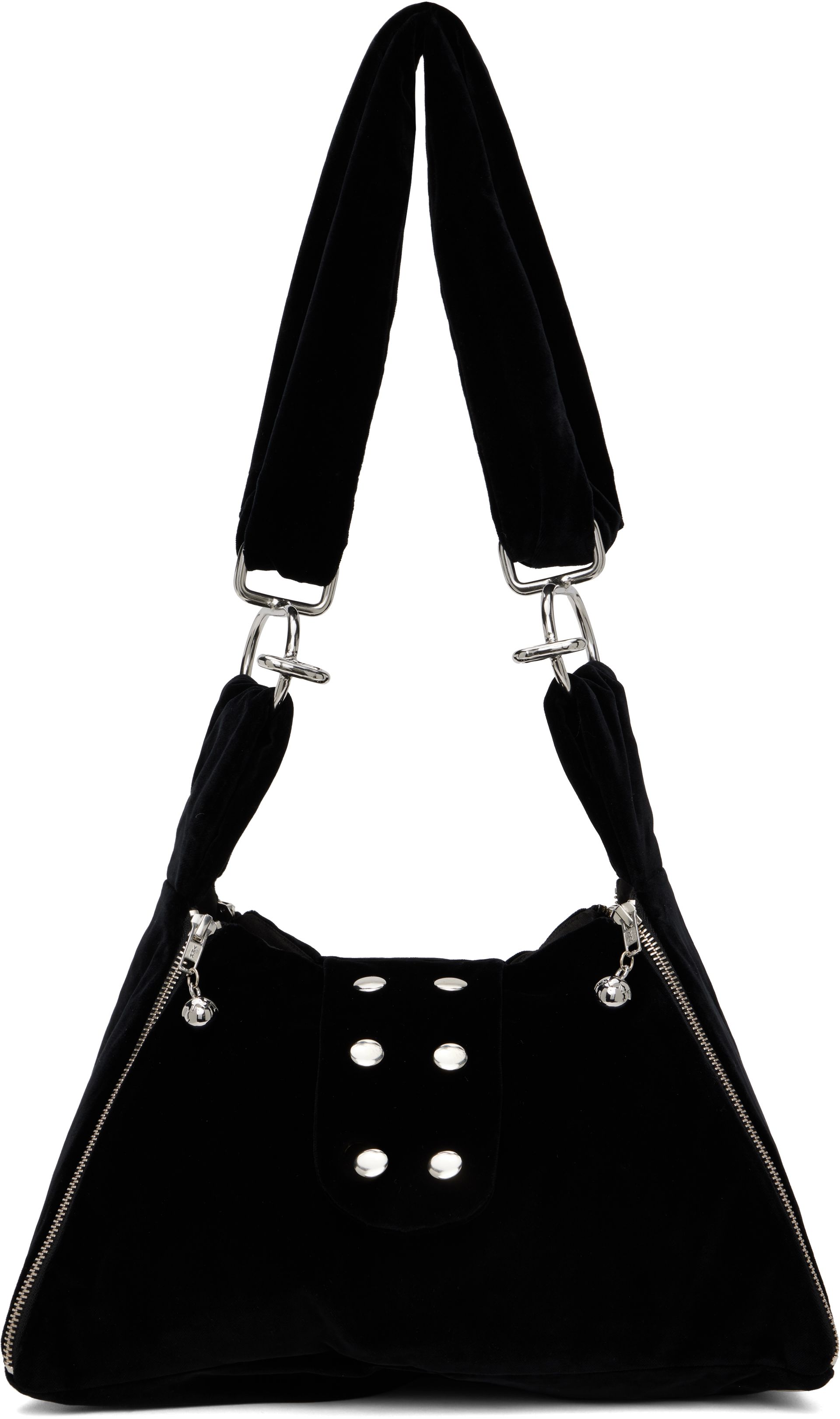Black Mini Pyramid Bag
