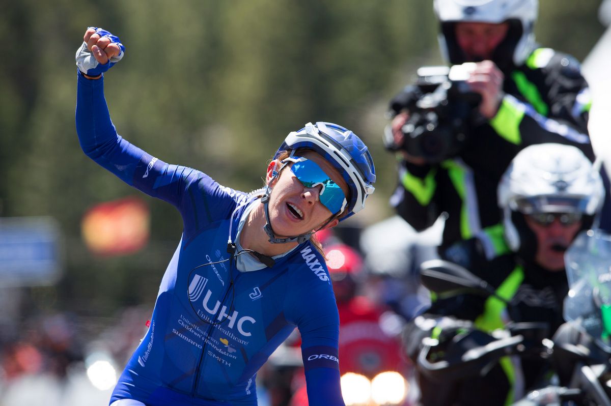 Stage 2 winner Katie Hall (UnitedHealthcare)