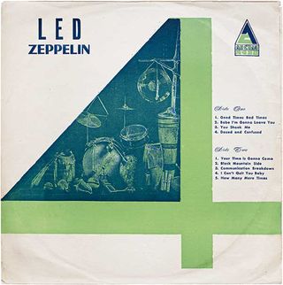 Vietnamese pressing of Led Zeppelin I