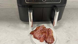 Bacon cooked in the Ninja Foodi MAX Dual Zone Air Fryer AF400UK