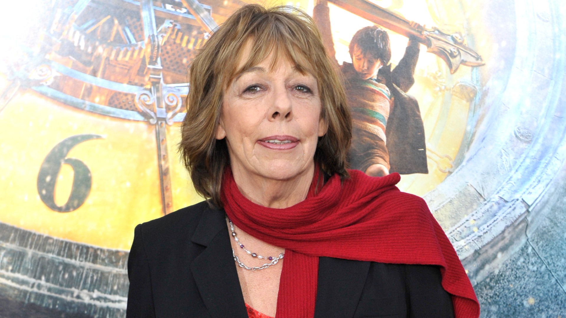 Frances De La Tour attends the "Hugo" premiere at the Ziegfeld Theatre
