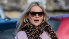 Kate Moss Christmas lunch, Cotswolds, UK - 23 Dec 2019