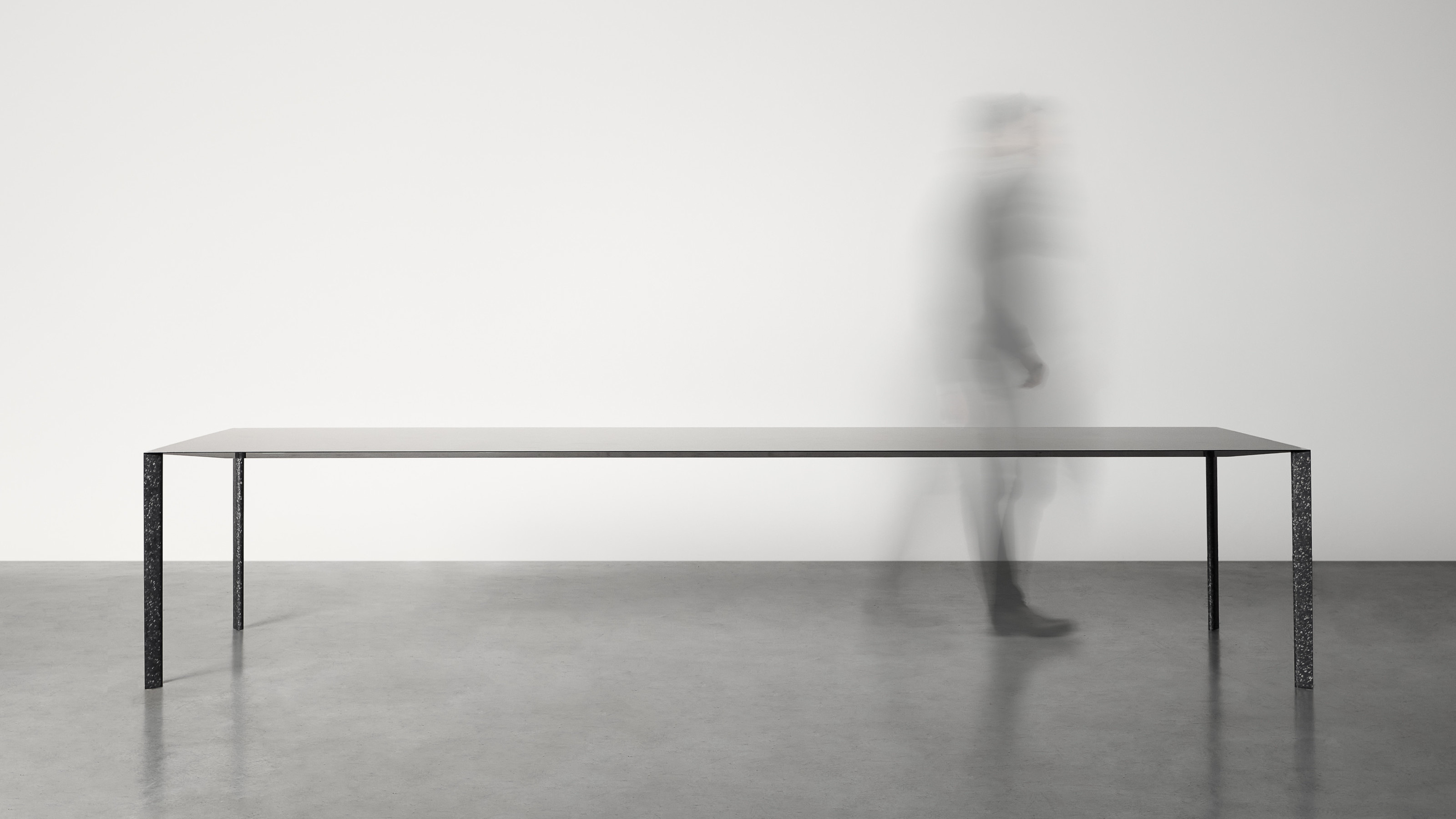 Terence Woodgate x John Barnard, Aero Leg Table, 2025