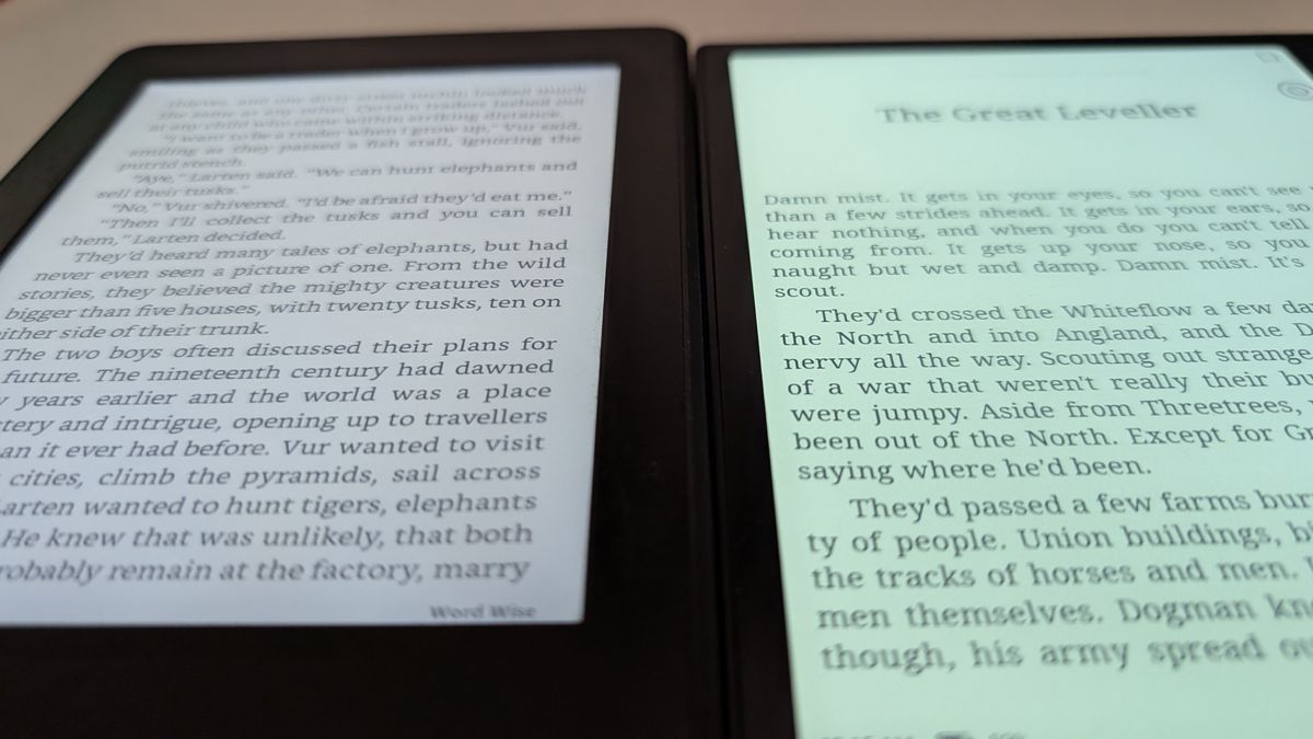 Onyx Boox Go 7 vs Amazon Kindle