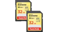SanDisk Extreme memory card product shot