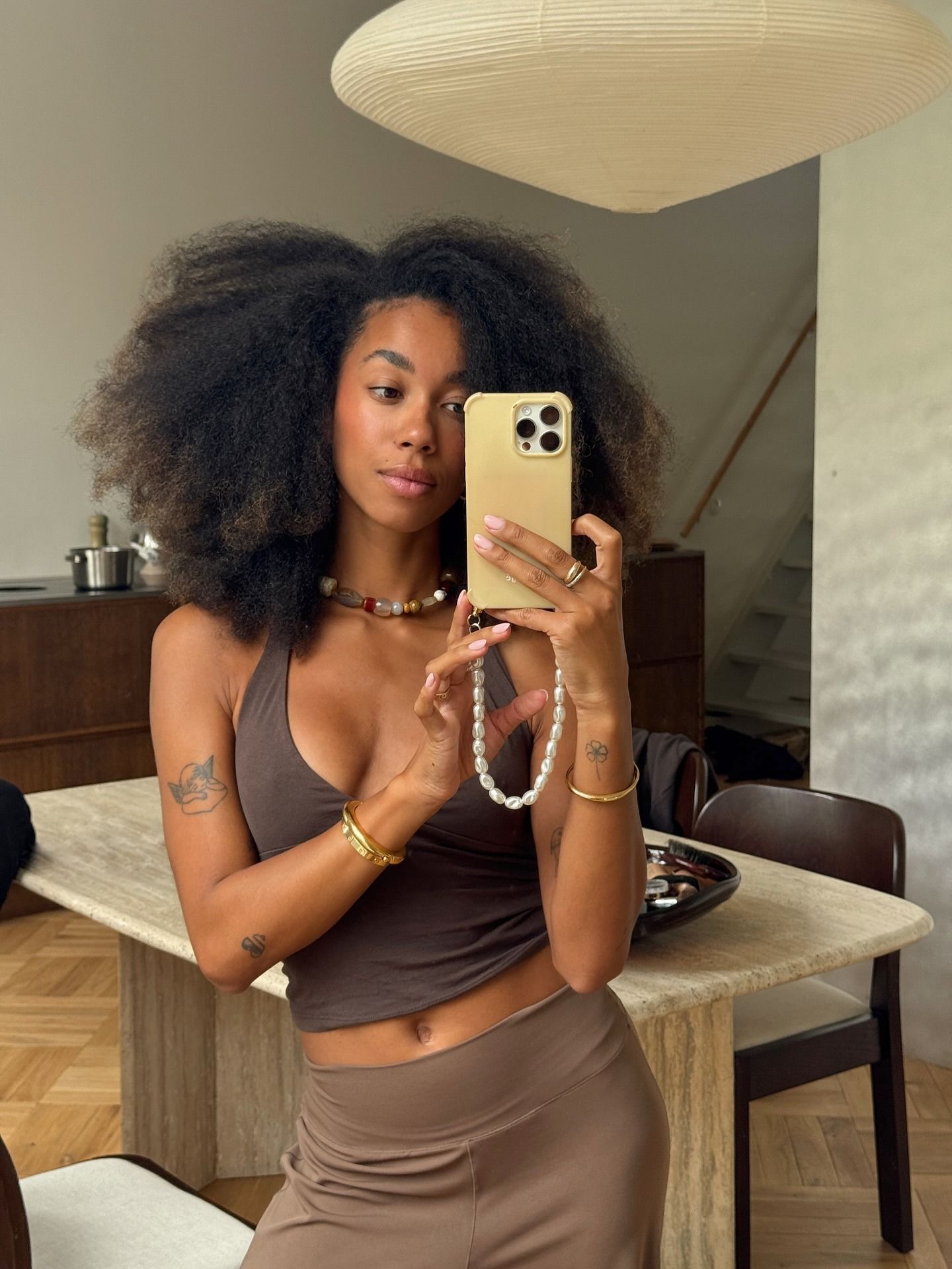 An image of @amaka.hamelijnck wearing Adanola leggings.