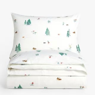 John Lewis Winter Scene Duvet Set