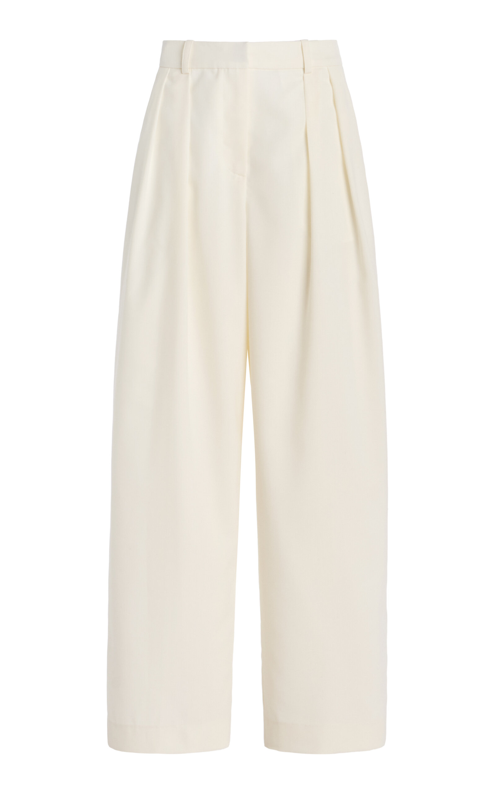 Daytona Pleated Wool-Blend Trousers