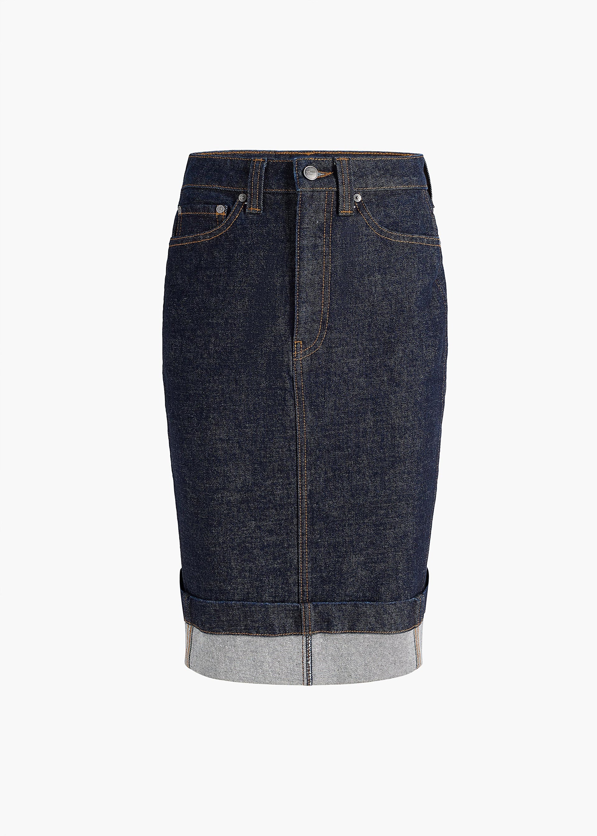 Kendra Skirt in Benson - 23 / Benson / 98%cotton/2%polyurethane