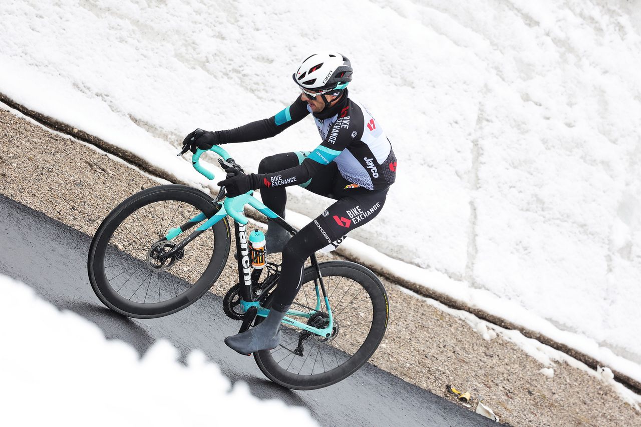 Giro dItalia 2021 104th Edition 16th stage Sacile Cortina dAmpezzo 212 km 24052021 Simon Yates GBR Team Bikeexchange photo Ilario BiondiBettiniPhoto2021