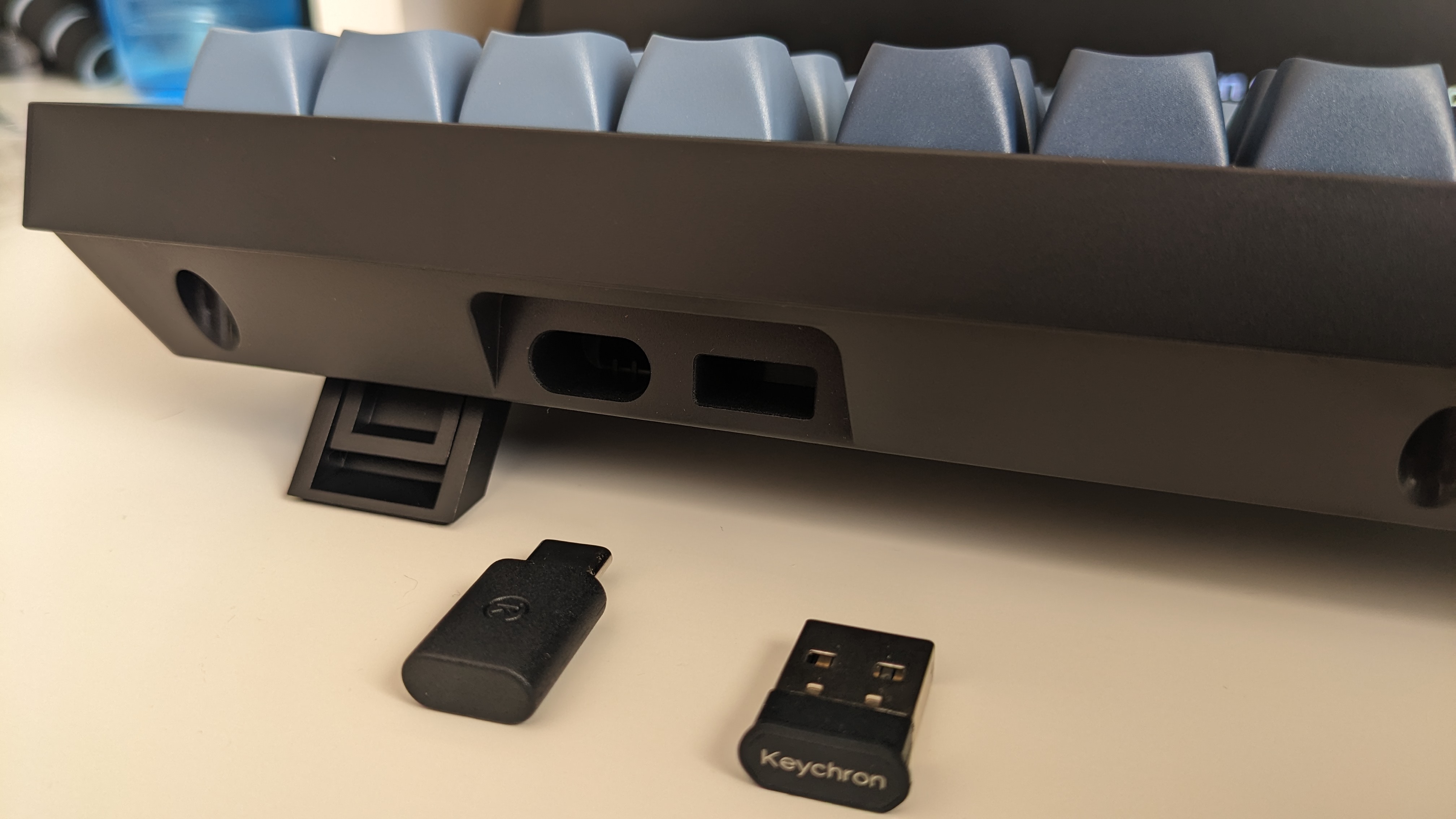 Keychron V6 Max mechanical keyboard during our review