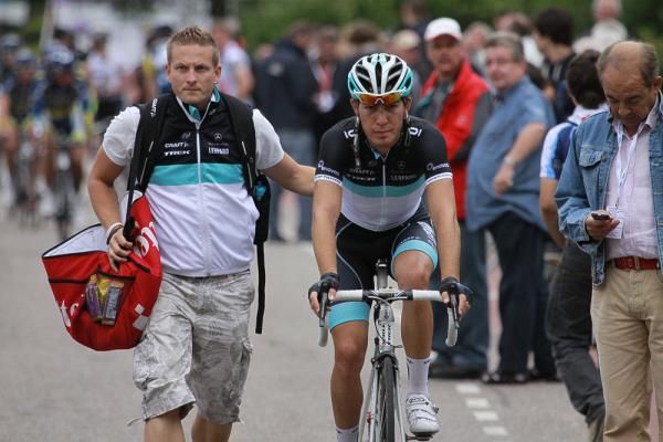 Giacomo Nizzolo (Leopard Trek) took second on the stage.