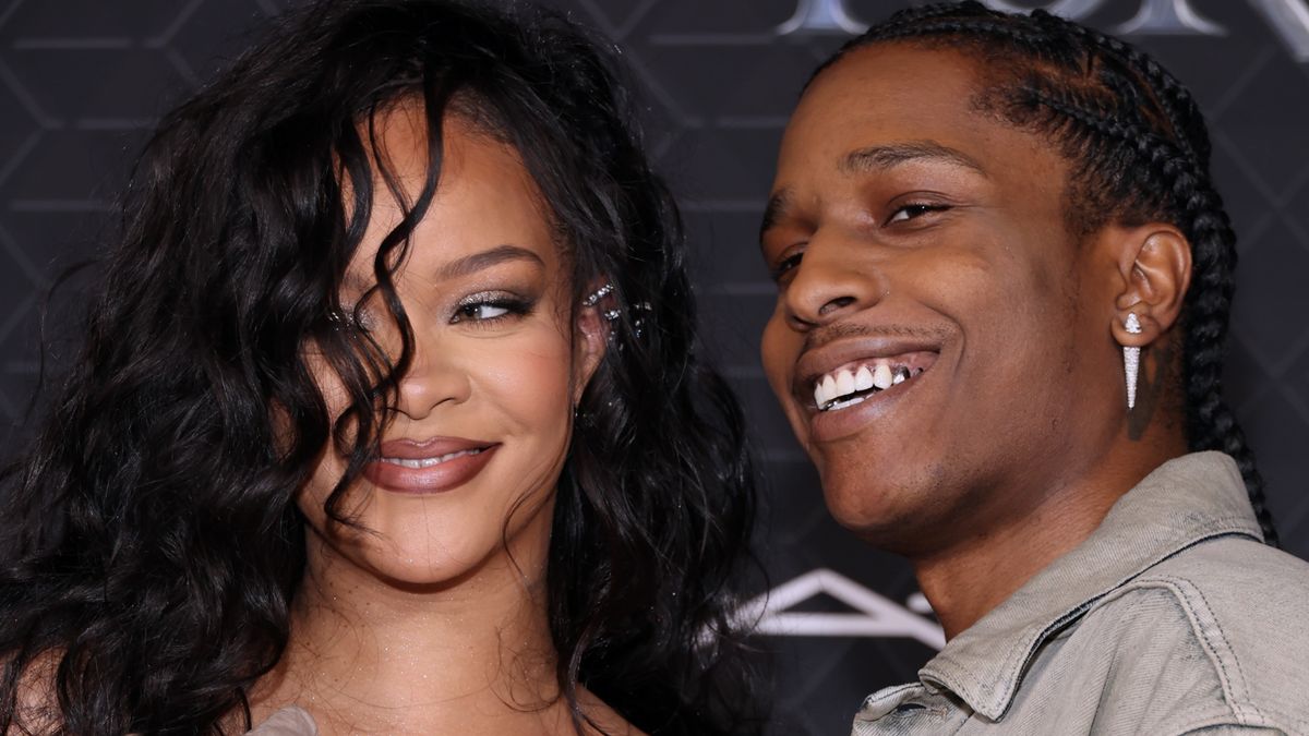 A$AP Rocky's reaction to Rihanna's pregnant Super Bowl show | Woman & Home
