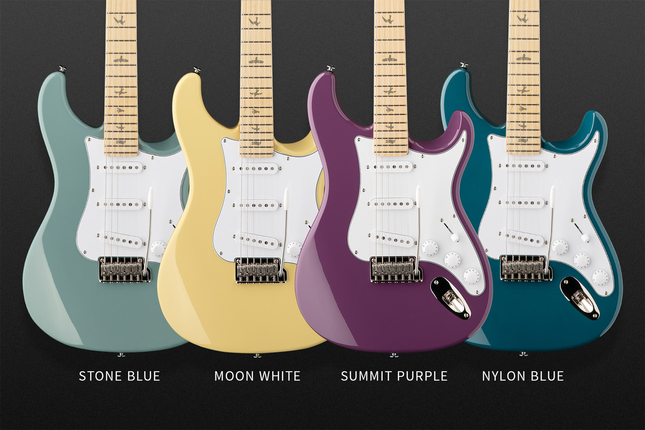 PRS SE Silver Sky 2025 Maple finish options