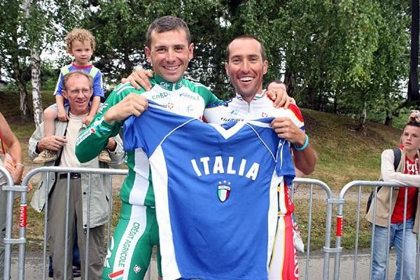 Caucchioli and Moreni are Italian supporters, naturally