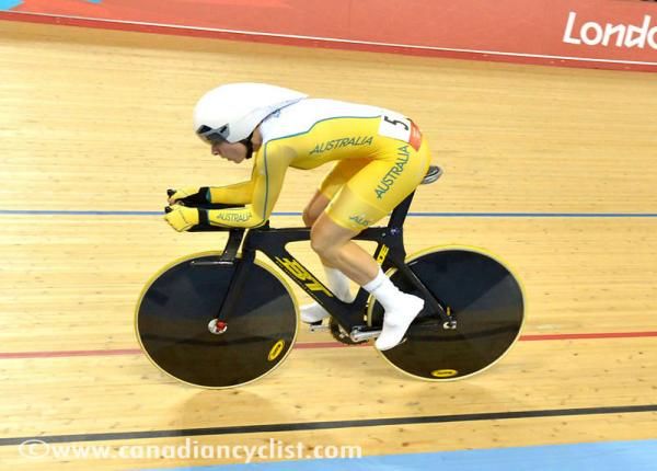 Annette Edmondson (Australia) finished 4th in the Individual Time Trial