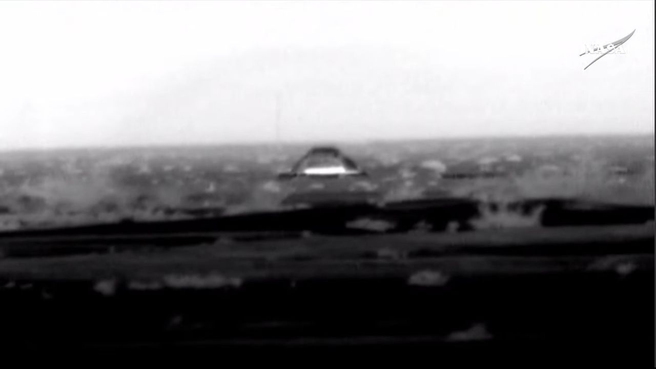 Boeing's Starliner Crew Flight Test capsule after landing