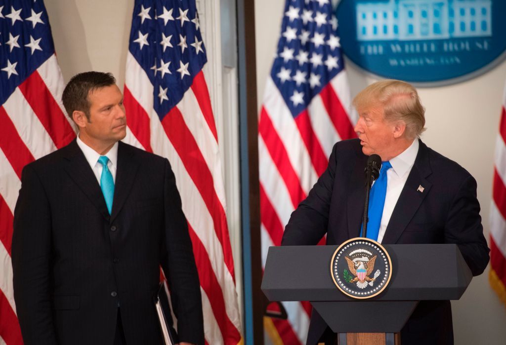 Kris Kobach and Trump