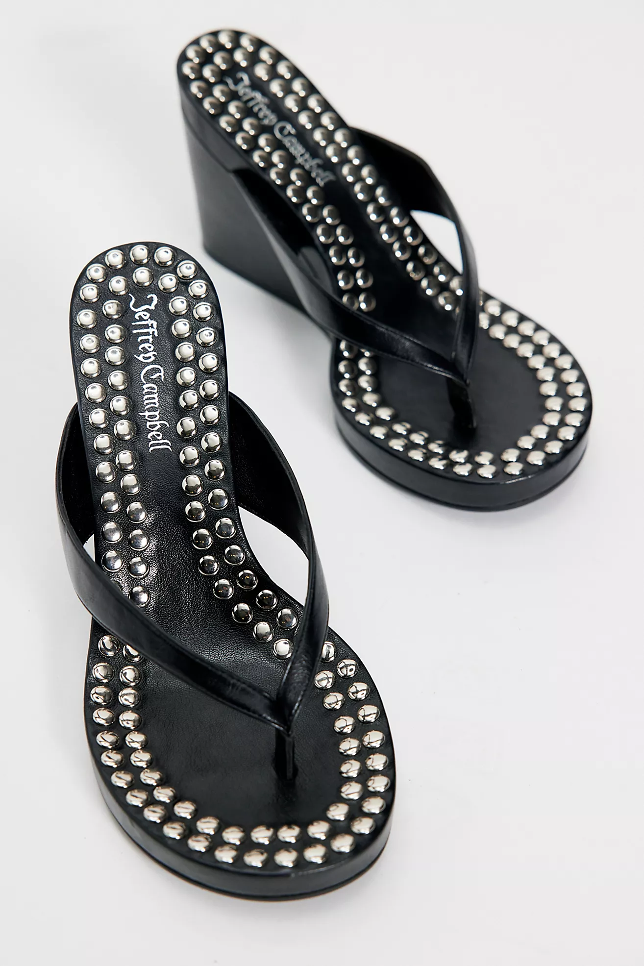 Xaden Studded Wedges