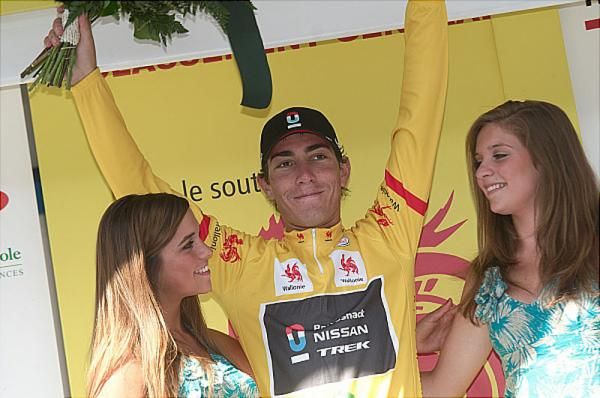 Race leader Giacomo Nizzolo (RadioShack-Nissan)