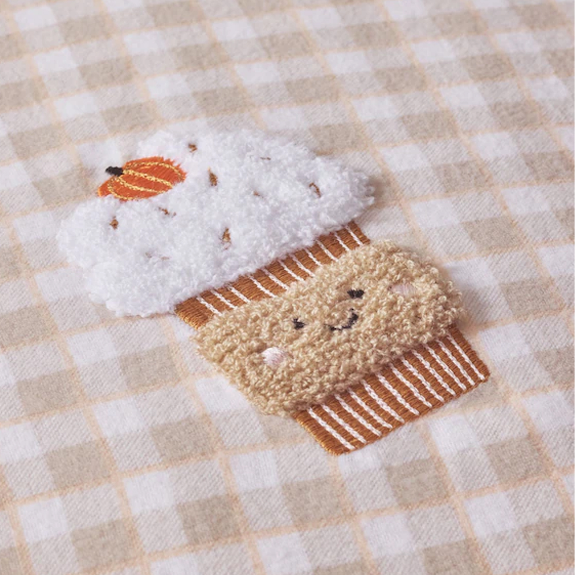 Next's pumpkin and pumpkin-spiced latte themed bedding set