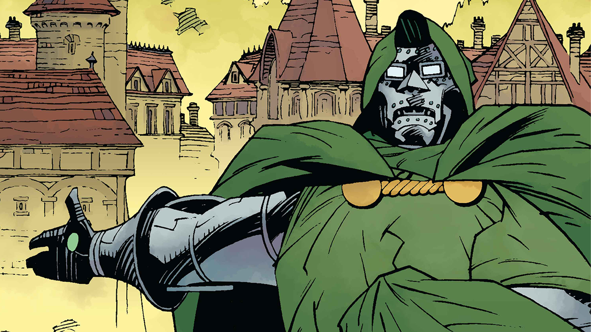 Doctor Doom ahora es el Hechicero Supremo, y los Vengadores y los Cuatro Fantásticos harán algo al respecto en el primer vistazo de One World Under Doom #1.