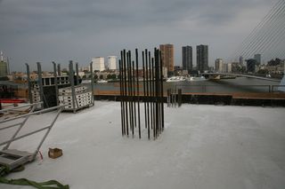 ‘De Rotterdam’ under construction