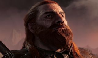 A majestic dwarf in Baldur's Gate 3