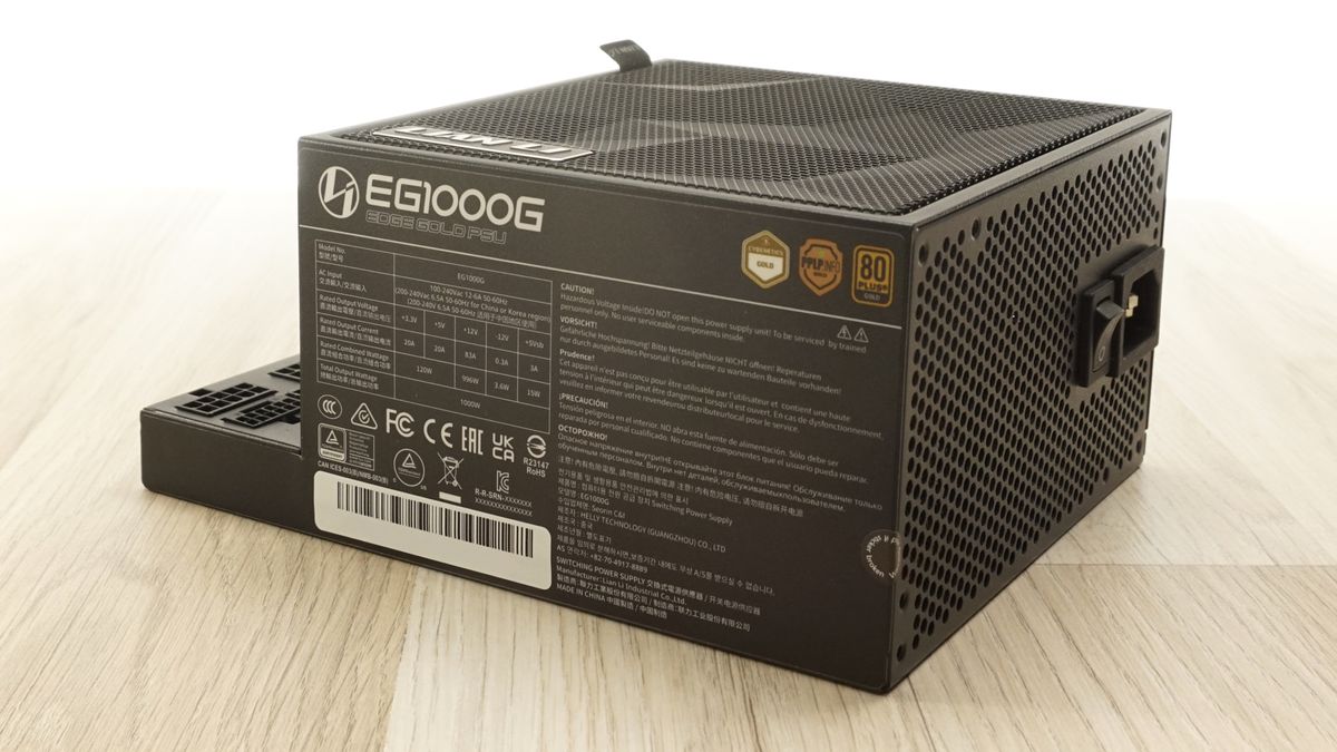 Lian Li Edge Gold EG1000G ATX 3.1 Power Supply Review