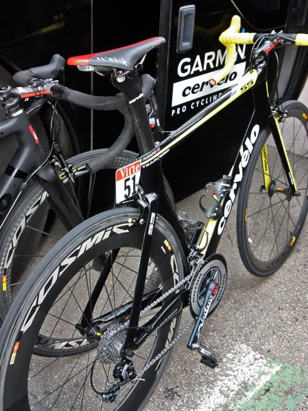 Beauty is in the eye of the beholder but Cyclingnews readers have nonetheless voted the Garmin-Cerv&eacute;lo Cerv&eacute;lo S5 as Best Team Bike of 2011.