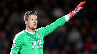 Wayne Hennessey salute