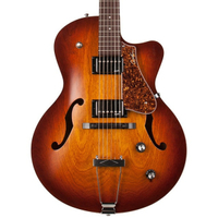 Godin 5th Avenue CW Kingpin IIHollowbody, Canadian wild cherry | Silver leaf maple neck | P90 Single Coils | 21-frets