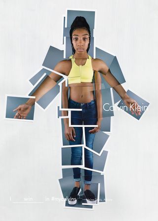 Mo'ne Davis, Calvin Klein AW16 Ad Campaign